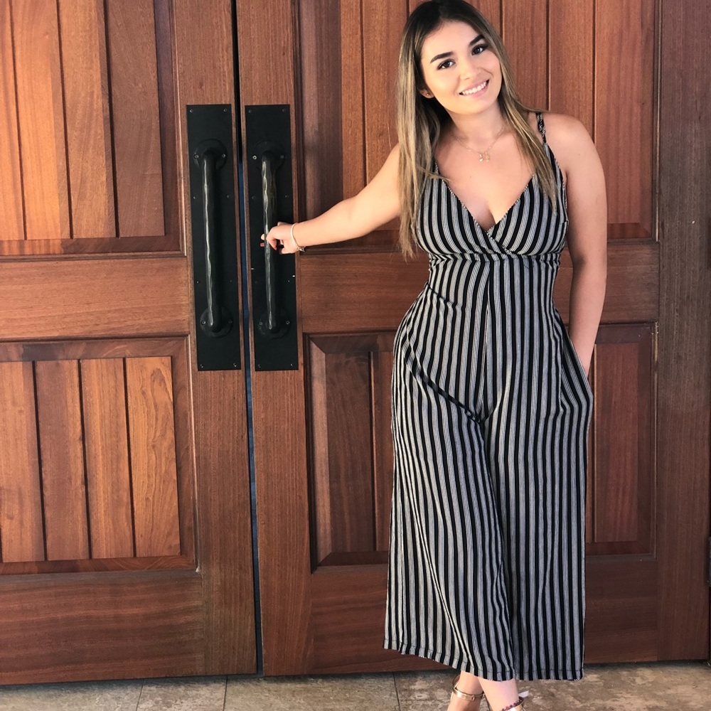Charlotte spaghetti strap jumpsuit